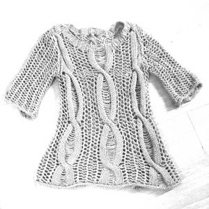 Calypso St Barth Sweater - Blue/Gray - Size S